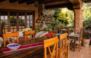 Free daily full breakfast - Hotel Casa del Angel (Tepoztlán)