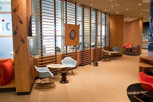 Zona de estar del vestíbulo