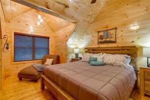 Mökki, 1 makuuhuone, parveke, vuoristonäköala (Blue Skies Cabin 4521) | 1 makuuhuone, ilmainen Wi-Fi