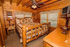 Cabane, 1 chambre, baignoire, vue montagne (A True Dream)