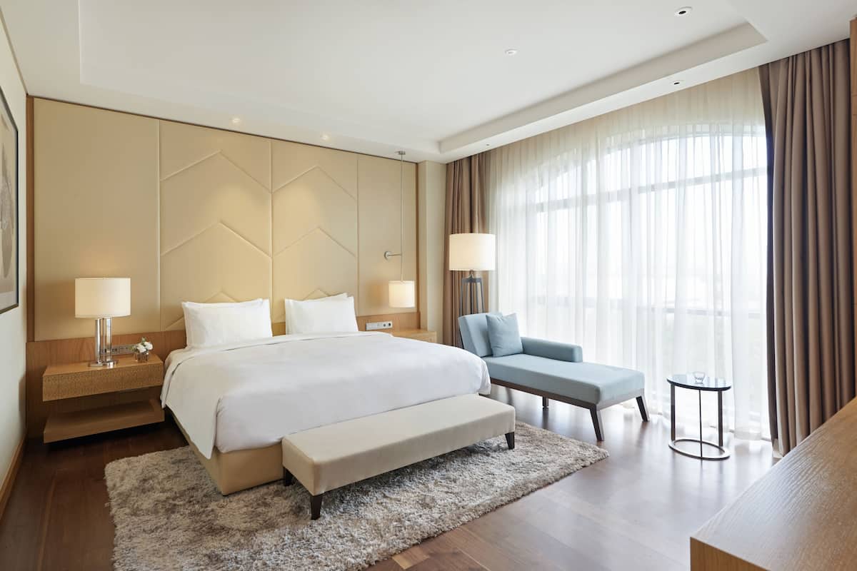 suite (diplomat) | hypo-allergenic bedding, minibar, in-room safe, desk