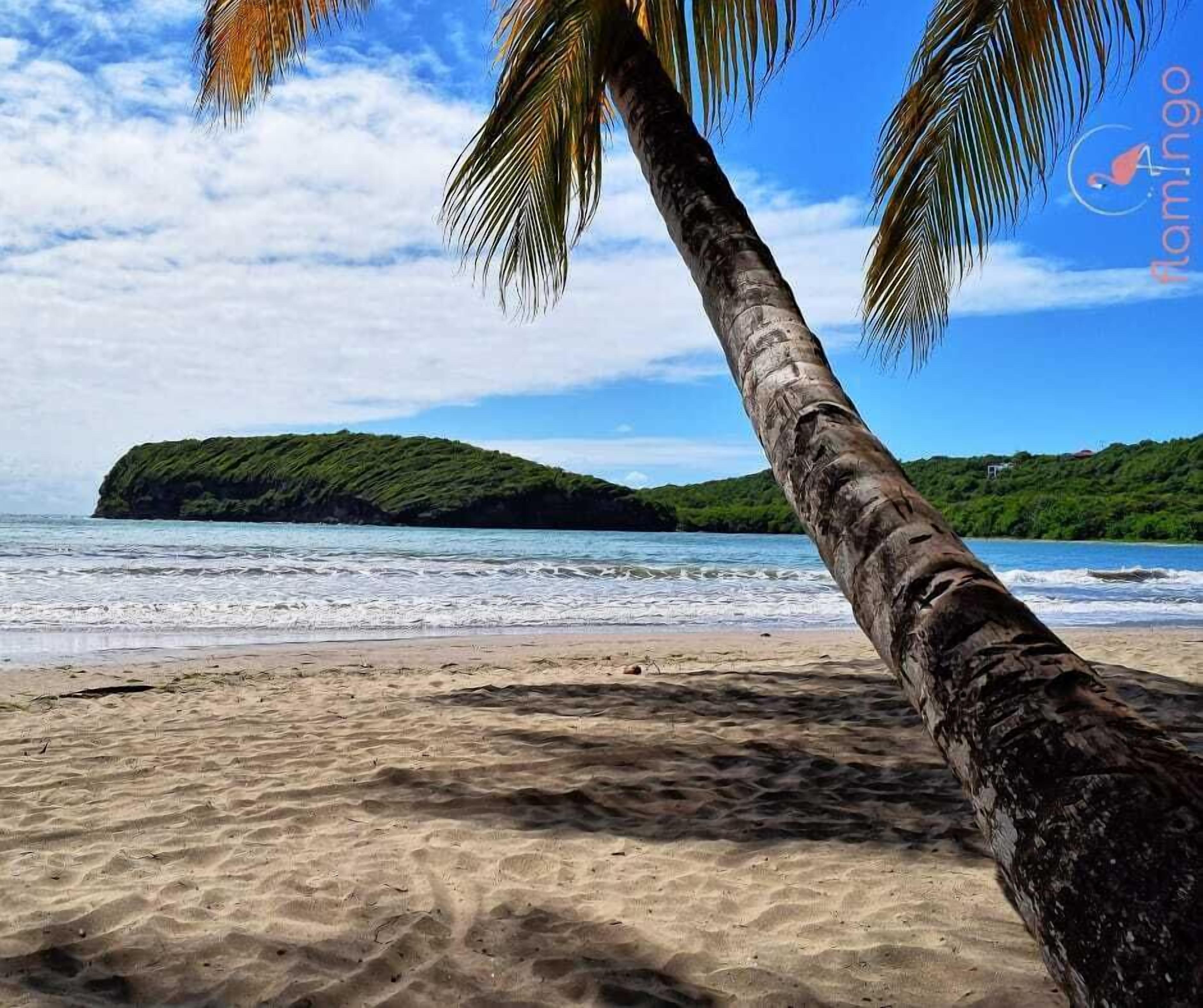 In Strandnähe, weißer Sandstrand
