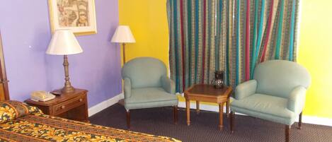 Habitación estándar, 1 cama King size, para fumadores | Wifi gratis y ropa de cama