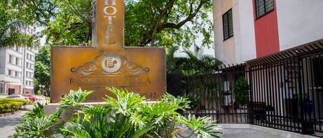 Facciata della struttura