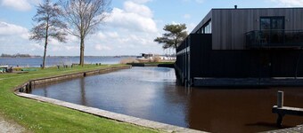 Charming Apartment in Langweer with Jetty