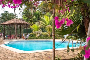 Garden view - Casa Inti (Managua)