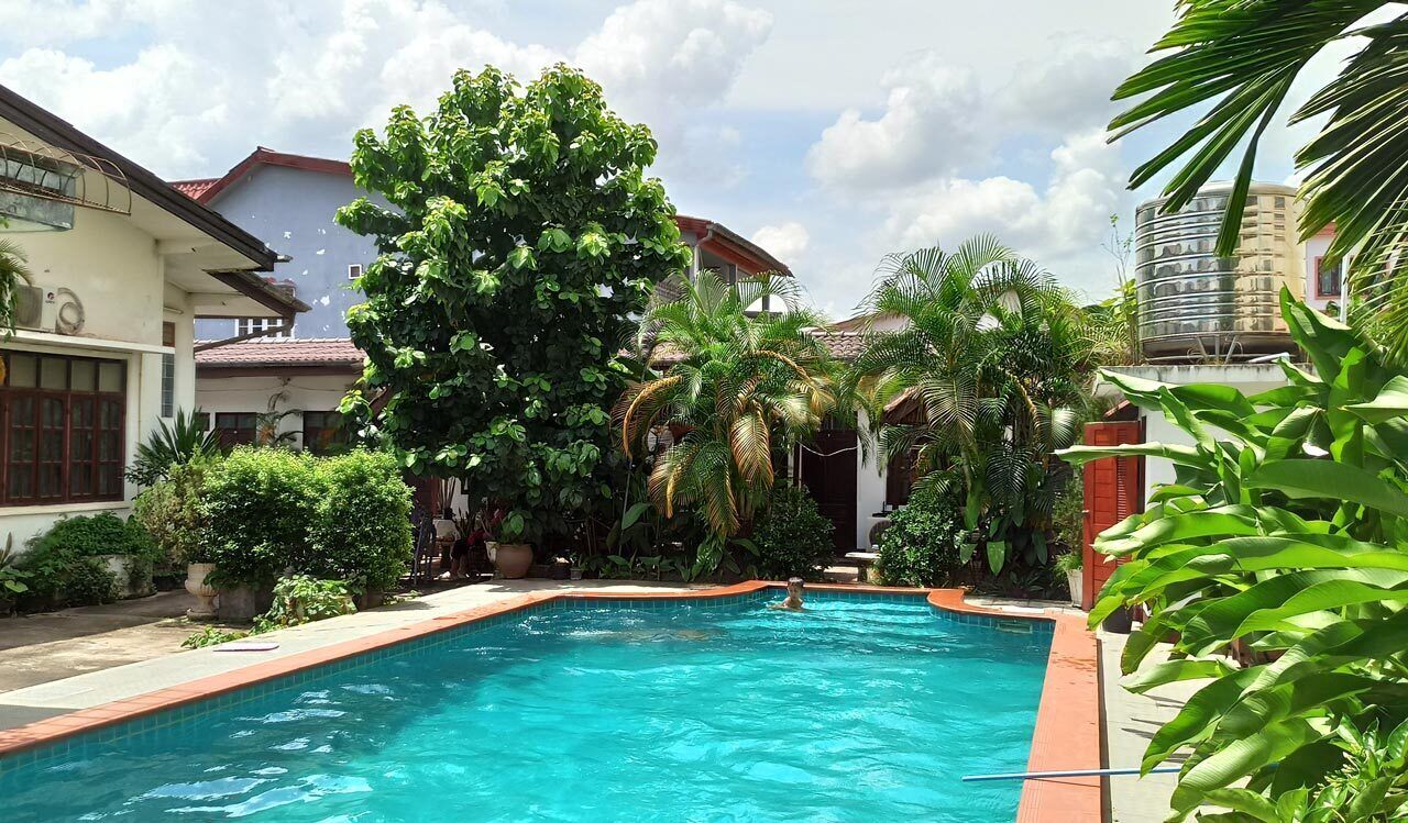 Udendørs pool, liggestole