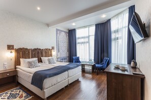 슈피리어 더블룸 또는 트윈룸 | 객실 내 금고, 암막 커튼, 다리미/다리미판, 무료 WiFi