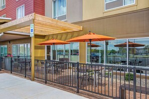 Vue depuis l’hébergement