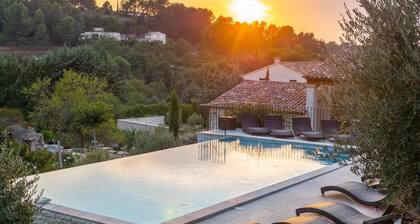 Villa in Provence mit Infinity-Pool