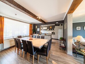 Dining - Farmhouse with Pool, Waimes (Waimes)