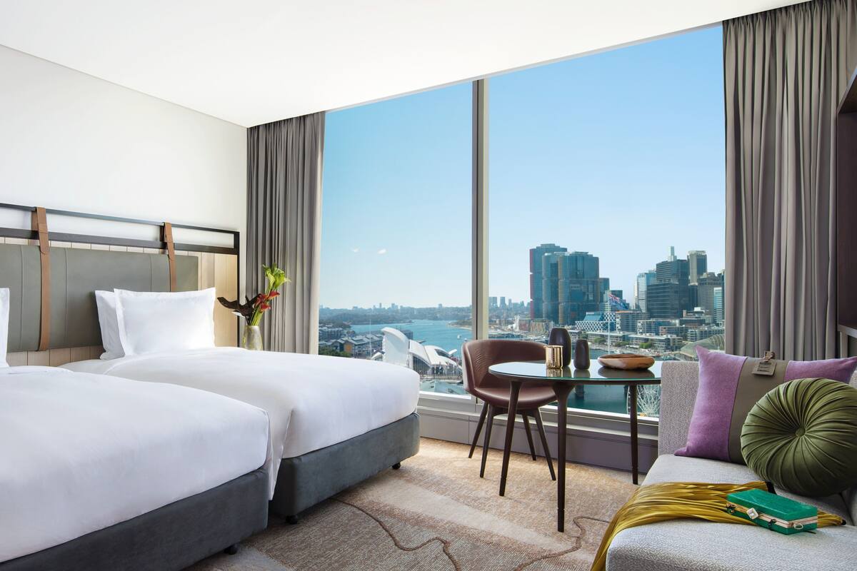 superior room, 2 double beds (darling harbour view) | view from room