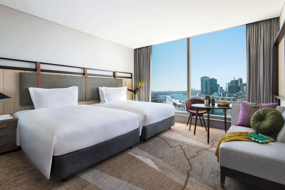 Premium bedding, minibar, in-room safe, desk