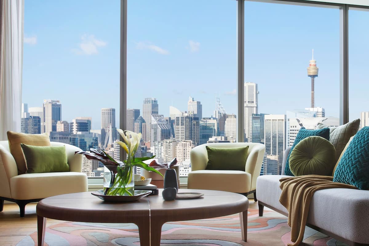 club suite, 1 king bed, club lounge access (bellerive) | city view