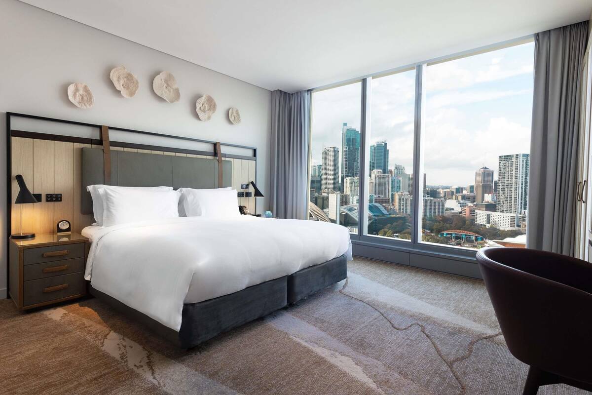 Premium bedding, minibar, in-room safe, desk