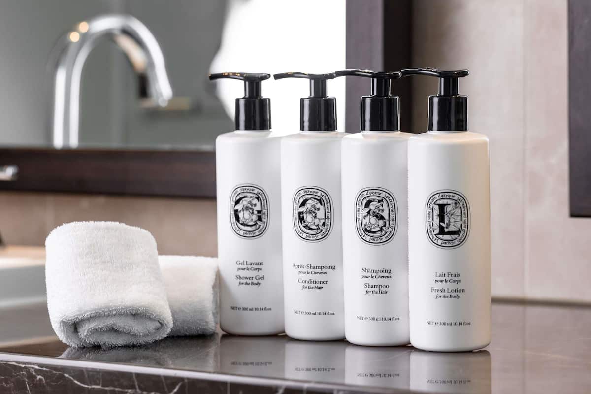 Premium bedding, minibar, in-room safe, desk