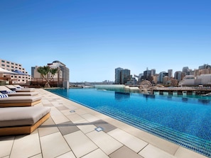 3 bars/lounges, Champagne bar, lobby lounge