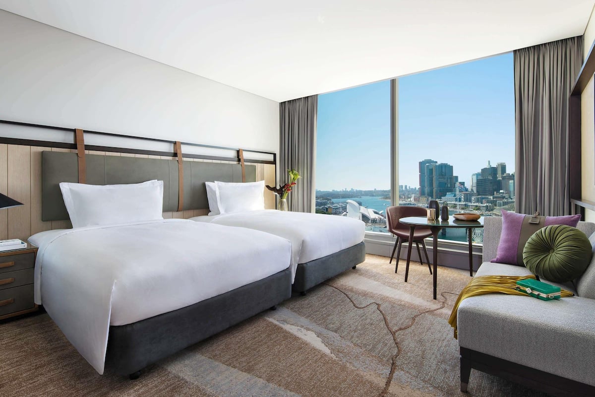 Premium bedding, minibar, in-room safe, desk