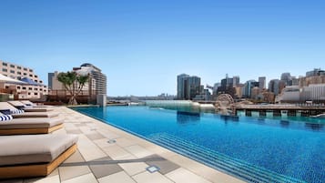 3 bars/lounges, champagnebar, lobbylounge