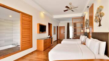 Grand Villa, 2 Queen Beds, Resort View (Balcony) | In-room safe, individually decorated, individually furnished, desk