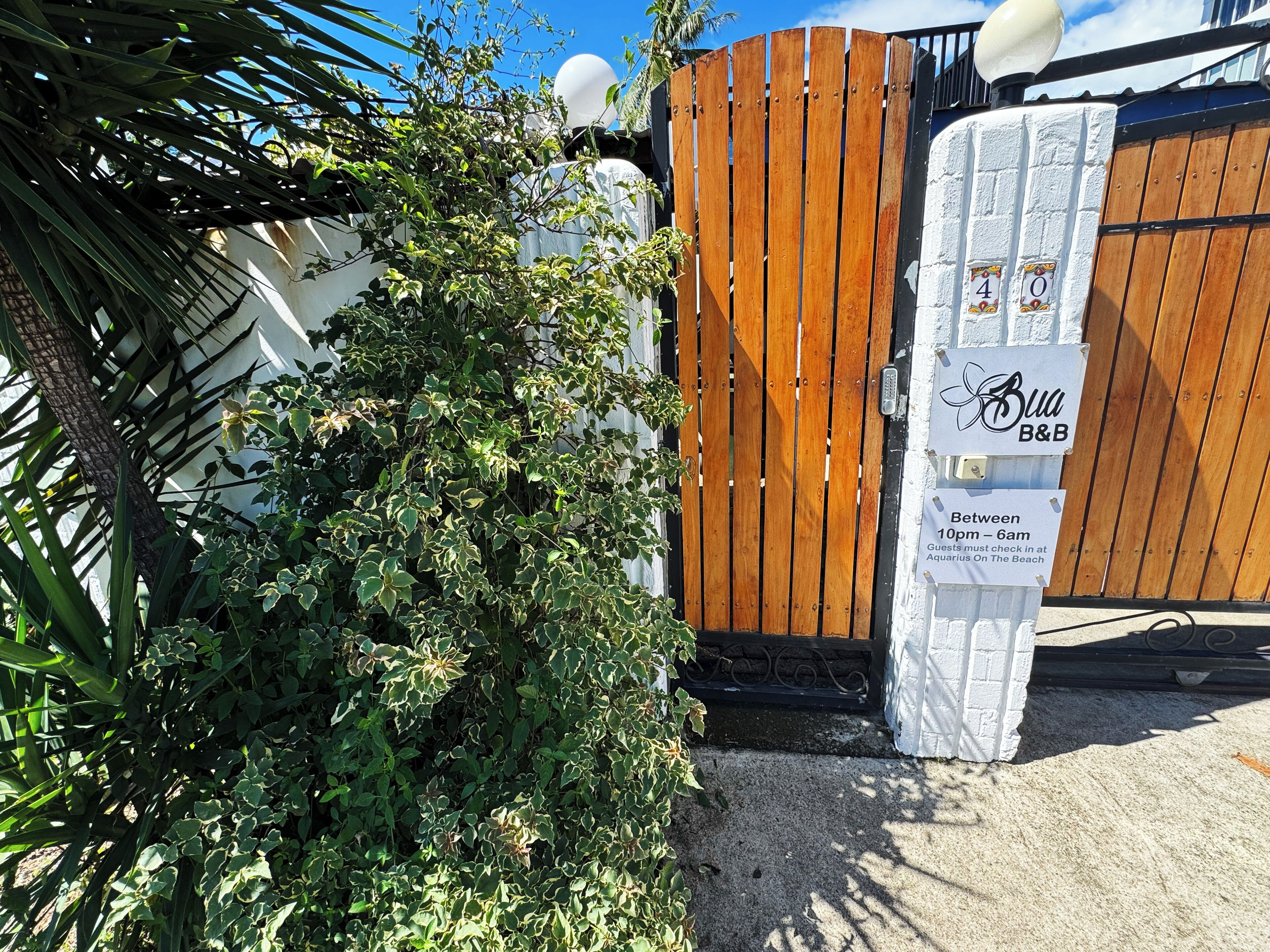 Front of property