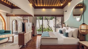1 habitación, minibar, caja de seguridad en la habitación y escritorio