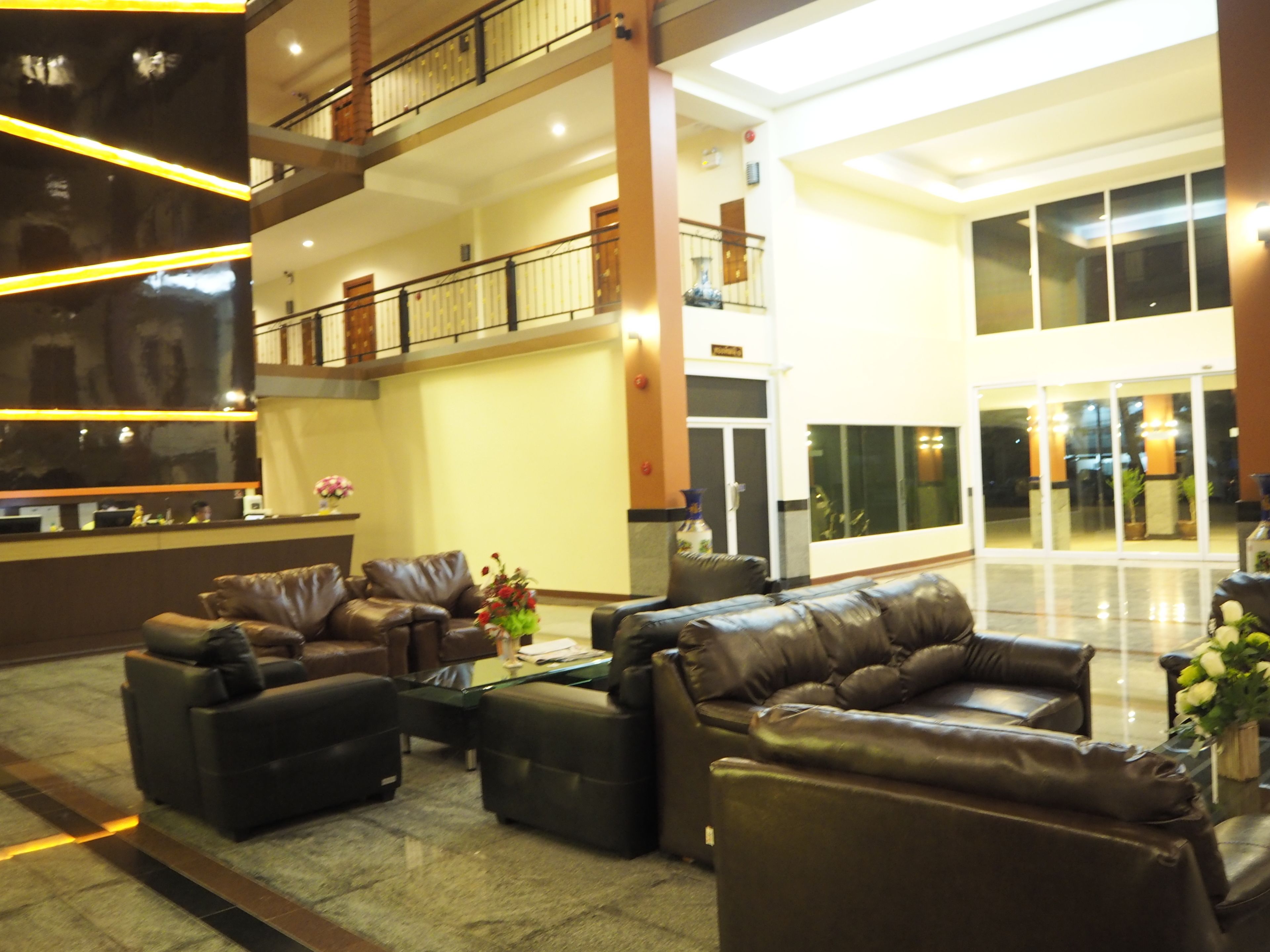 Sitteområde i lobbyen
