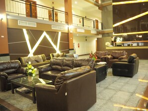 Àrea amb seients del vestíbul