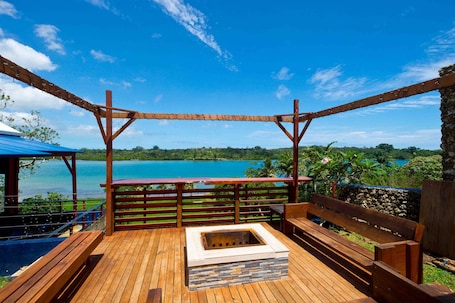 Chimenea. Retreat Seaside