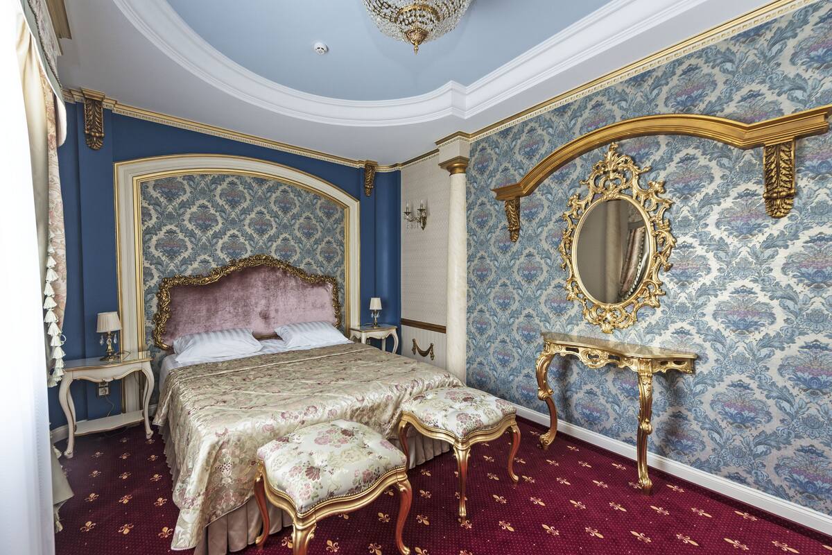 Suíte presidencial | 1 quarto, roupas de cama premium, frigobar, cofres nos quartos