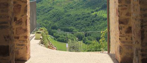 Vue depuis l’hébergement