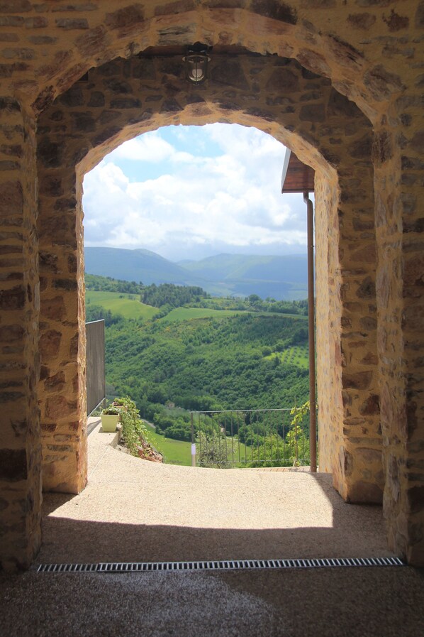 Vue depuis l’hébergement