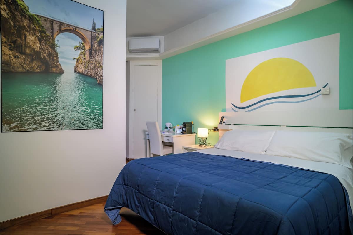 Basic Double Room, 1 Double Bed | Frette Italian sheets, premium bedding, memory foam beds, minibar