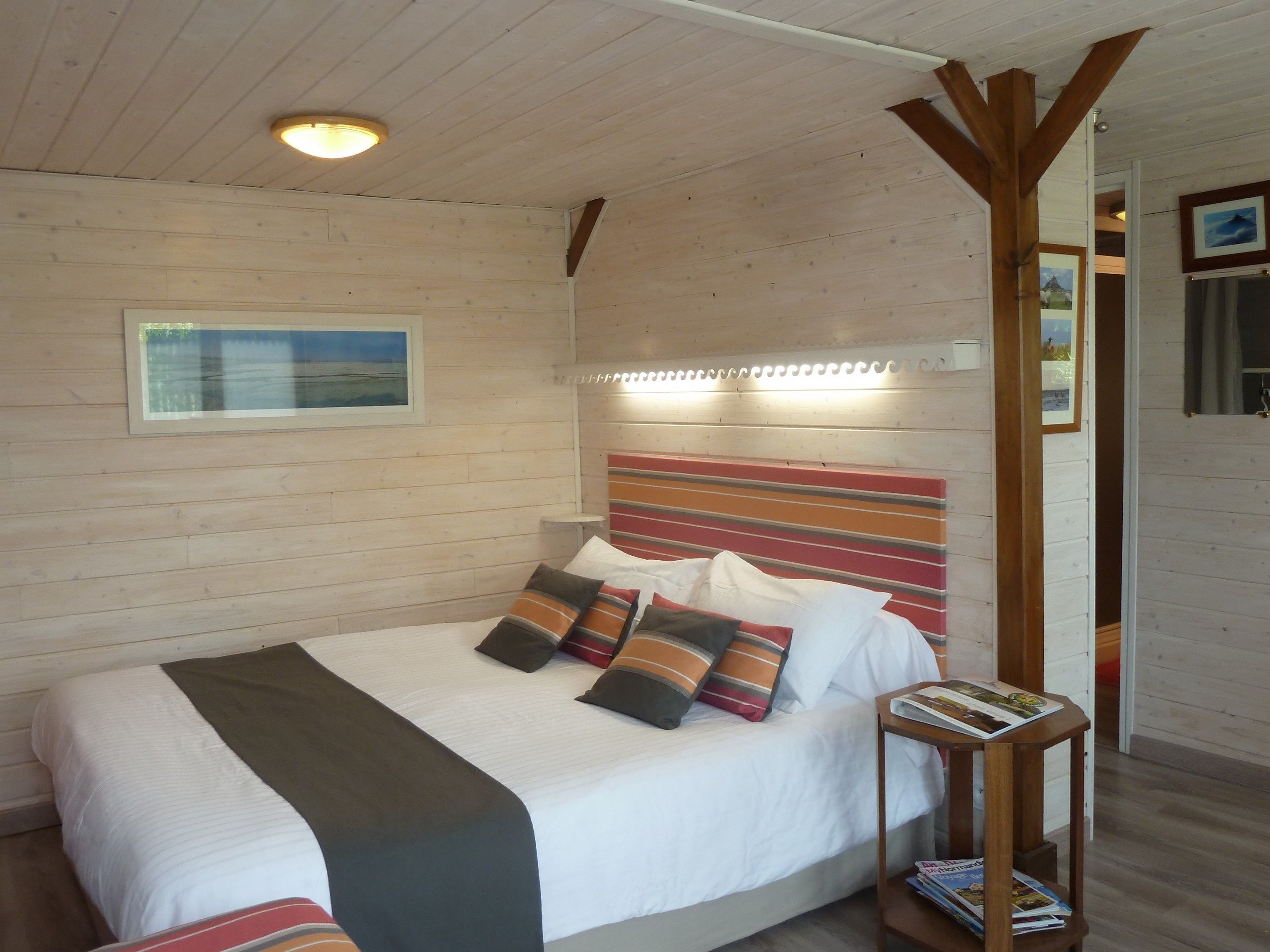 Habitación doble clásica, baño en la habitación (gîte La Bergerie) | Vista desde la habitación