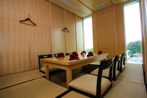 2 restaurants; breakfast, lunch and dinner served  - GTV Hotel & Service Apartment (Cikarang)