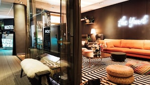 Unclassified image, 3 of 93, button - The Yard Hostel (Helsinki)