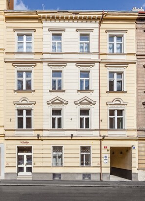 Fassade der Unterkunft