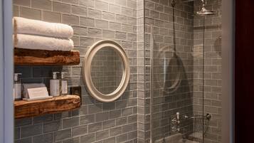 Hair dryer, towels