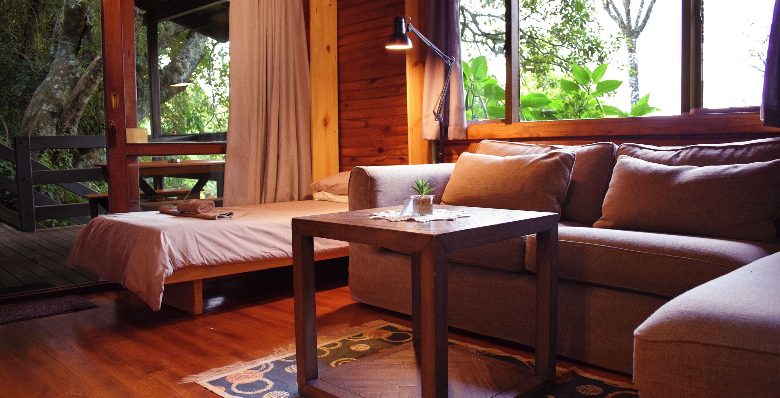 Comfort-Chalet | Wohnbereich | Bücher