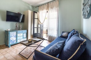 Living area - Alkionides Apartments (Kassandra)