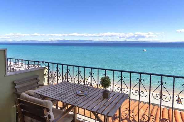 Balcony view - Alkionides Apartments (Kassandra)