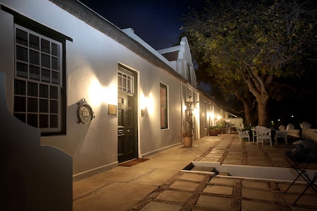 Front of property - evening/night
