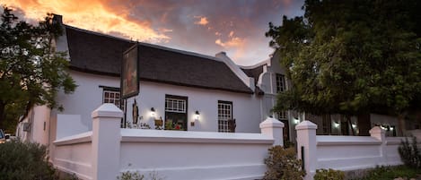 Entrée de l’hébergement