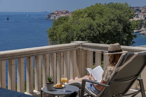 Apartment, 2 Bedrooms, Terrace, Sea View | Terrace/patio - Apartments Kirigin (Dubrovnik)