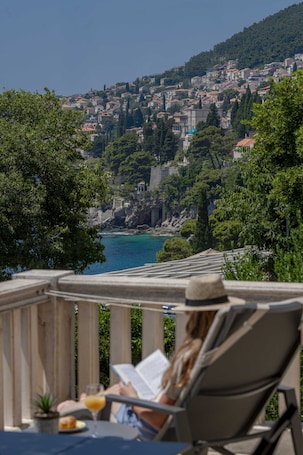 Apartment, 2 Bedrooms, Terrace, Sea View | Terrace/patio. Apartments Kirigin