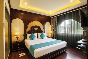 Ropa de cama de alta calidad y minibar 