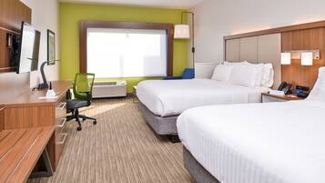 In-room safe, desk, blackout curtains, iron/ironing board