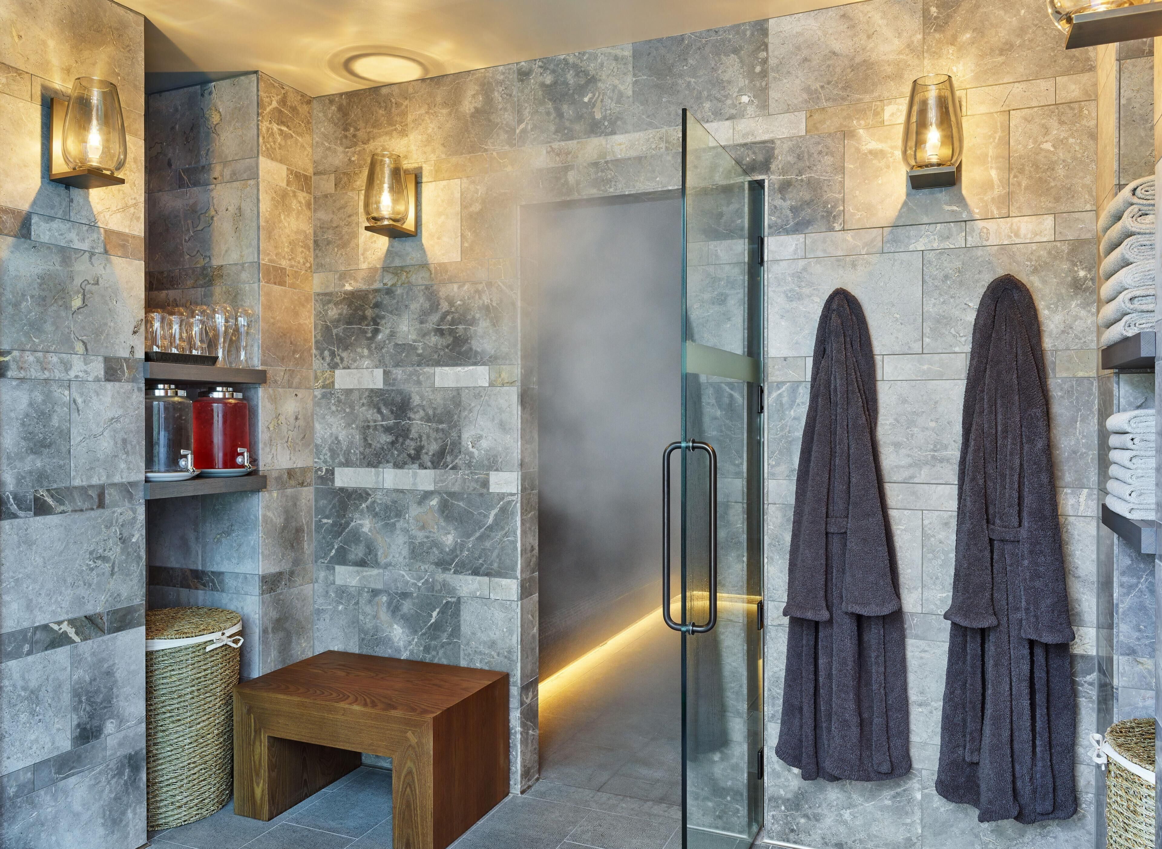 Couples treatment room(s), steam room, body treatments, aromatherapy