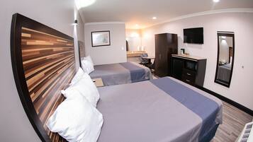 Ropa de cama de alta calidad, camas con efecto memoria y escritorio