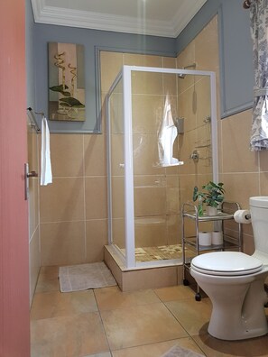 Chambre Standard avec lits jumeaux, 1 chambre | Douche de la salle de bain